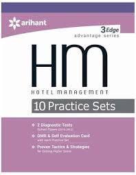 Arihant 3 Edge Advantage Series HOTEL MANAGEMENT 10 Practice Sets